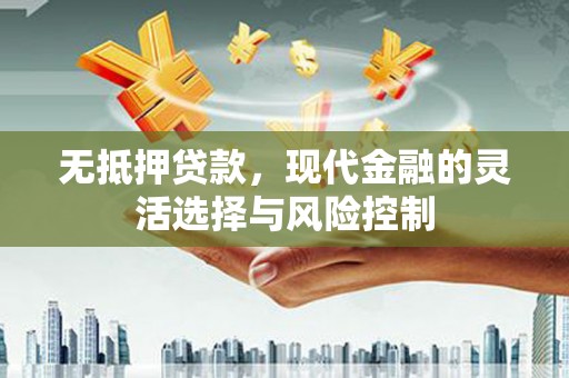 定襄无抵押贷款，现代金融的灵活选择与风险控制