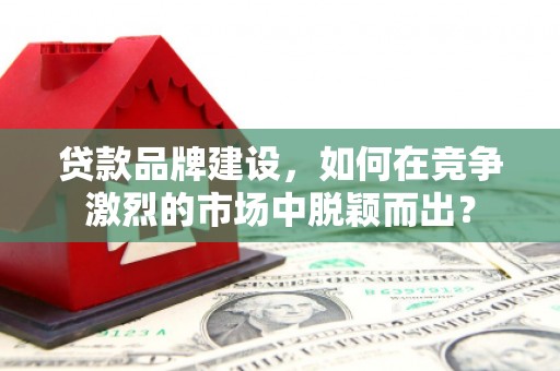 定襄贷款品牌建设，如何在竞争激烈的市场中脱颖而出？