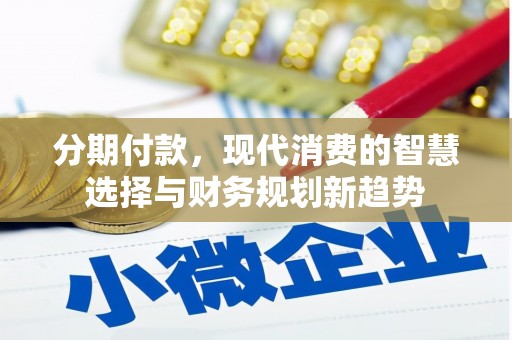 定襄分期付款，现代消费的智慧选择与财务规划新趋势