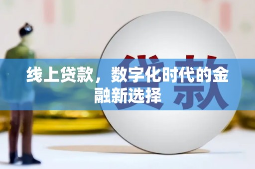 定襄线上贷款，数字化时代的金融新选择