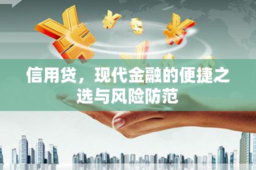 定襄信用贷，现代金融的便捷之选与风险防范