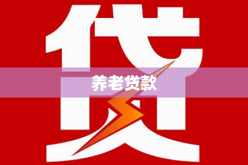 定襄养老贷款