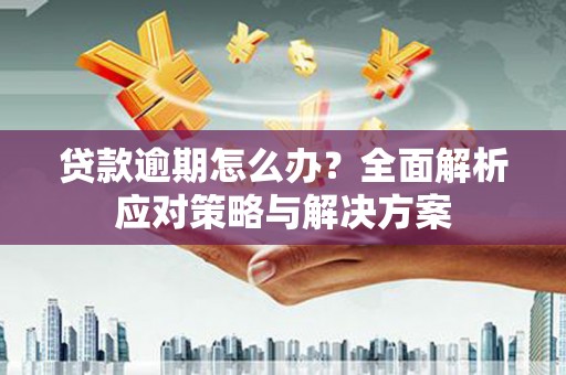 定襄贷款逾期怎么办？全面解析应对策略与解决方案