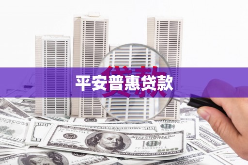 定襄平安普惠贷款